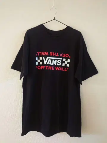 VANS 반스 반팔 티셔츠 로고 M 블랙
