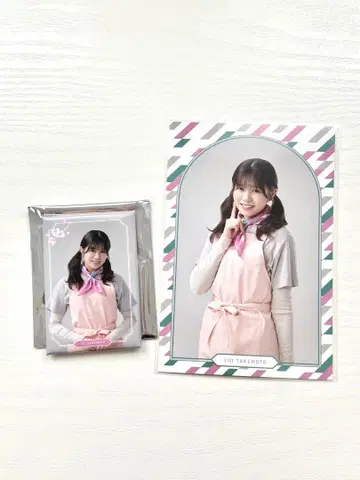 사쿠라자카46 타케모토 유이 사쿠라자카 카페 랜덤 마그넷 엽서