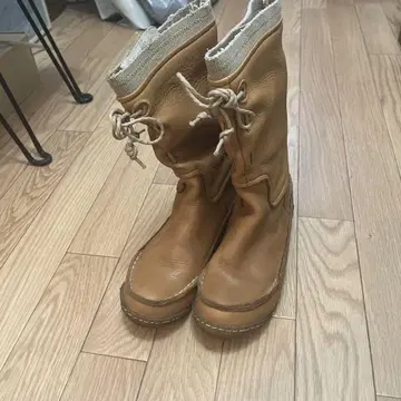 키다리 아저씨 숏부츠 카멜
