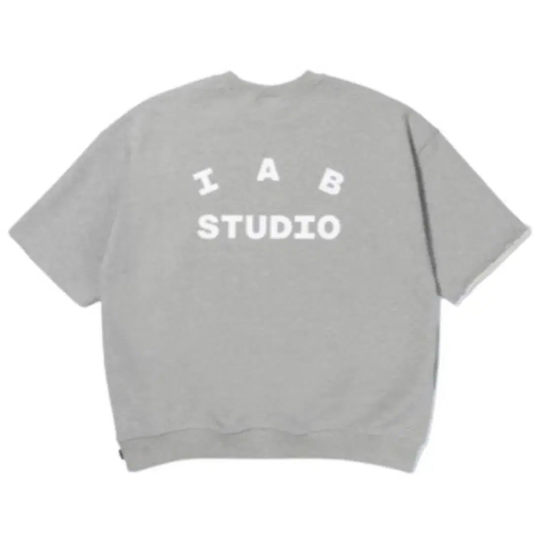 Tシャツ・カットソー IAB Studio Heavy Short Sleeve Sweatshirt Gray IAB-STUDIO | 아이앱스튜디오 IAB Studio Heavy Sweat Short