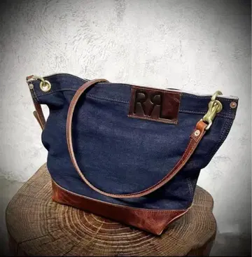 RRL 데님 숄더백 남녀 공용