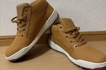 VANS 브라운 하이컷 스니커즈