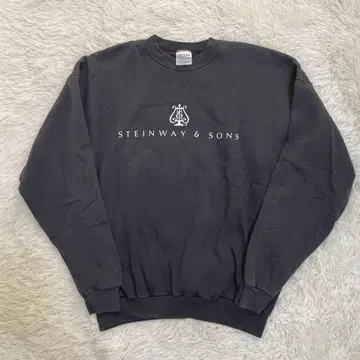 STEINWAY & SONS 헤인즈 맨투맨 사이즈 XL 90s