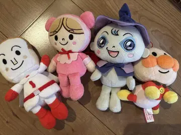 호빵맨 봉제 인형 4종 세트