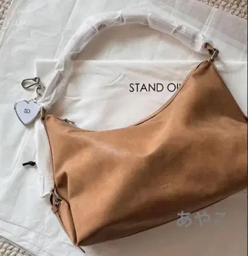 STAND OIL 브라운 숄더백