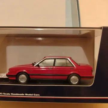 1/43 스케일 하이 스토리 빨간색 핸드메이드 모델 카