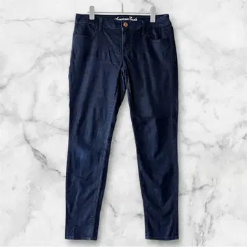 American Eagle/다크 블루 스키니 스트레치 청바지 W76