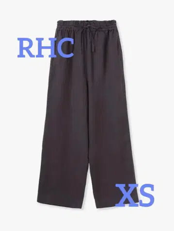 RHC 론 헤르만 이번 여름 린넨 이지 팬츠 XS 차콜 그레이 새상품