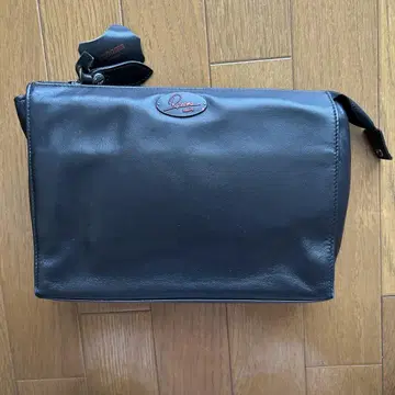 Renoma 블랙 가죽 백