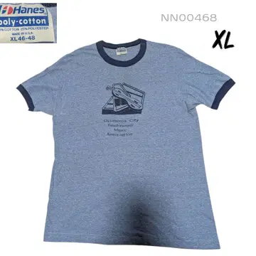 90년대 헤인즈 링거 티셔츠 XL