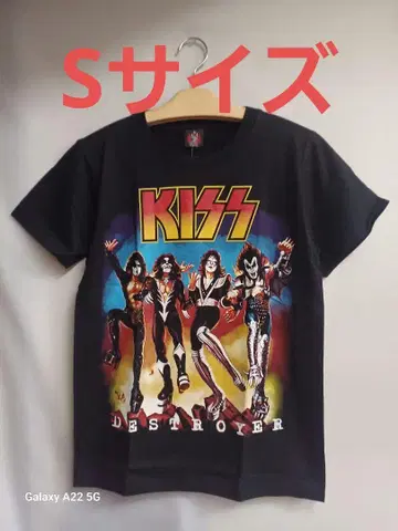 밴딩 티셔츠 KISS 키스 S 사이즈