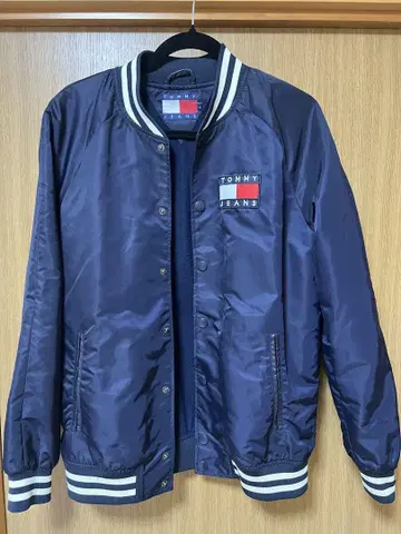 타미힐피거 나일론 자켓 L 네이비