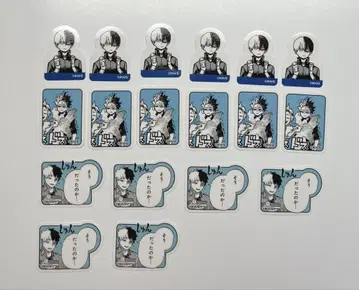 히로아카 토도로키 쇼토 원화전 플레이크 씰