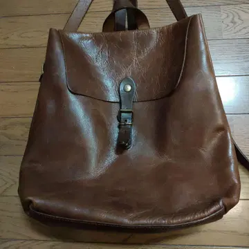 BAGGY PORT 배기 포트 가죽 백팩