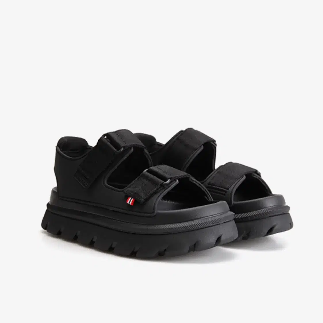 【HUNTER】LIGHT ALGAE FOAM WEBBING PLATFORM SANDAL【夏色】 헌터코리아 - Women's Light Algae Foam Webbing Platform