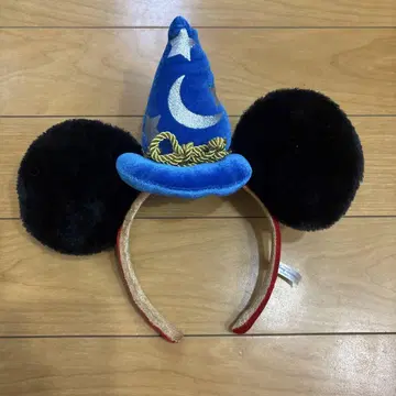 미키 마법사 모자 머리띠