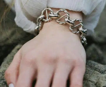 라이프 버튼 브레이슬릿
