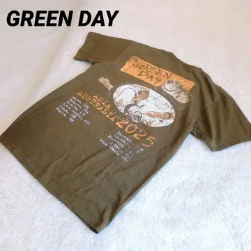GREEN DAY 그린 데이 라이브 티셔츠 2025