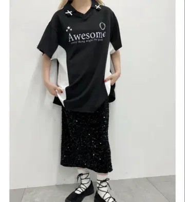 WEGO 리본 포인트 유니폼