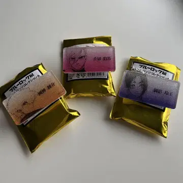 블루 록 전 네임 배지 컬렉션 A 3개 세트