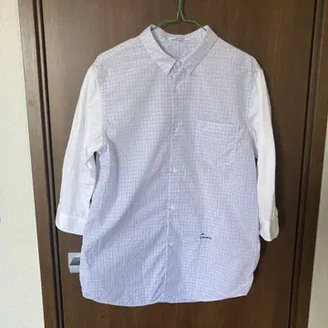 칼벤 자수 로고 셔츠