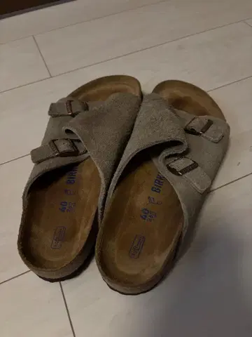 새상품급 버켄스탁 Zurich 취리히 26 40 베이지