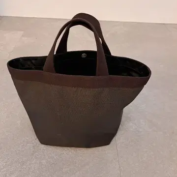 Herve Chapelier 에르베샤 펠리에 브라운 토트백