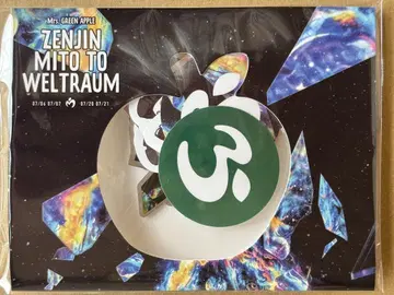 ZENJIN MITO TO WELTRAUM 플레이크 스티커 10종 30매