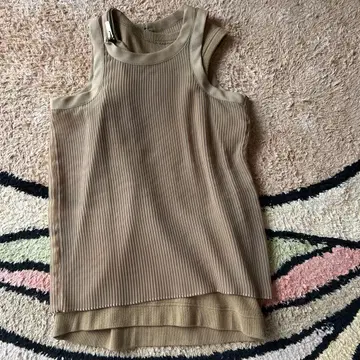새상품급 사카이 사카이 카멜 탱크탑 1