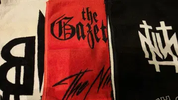 the GazettE 머플러 타월 3종 세트