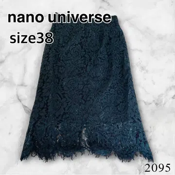 nano universe 레이스 스커트 블랙 2095