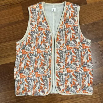 6 roku SASHIKO MOTIF JACQUARD VEST 베스트