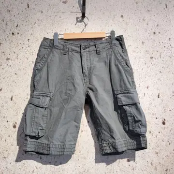 00s GAP 카고 숏 팬츠 갭 그레이