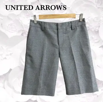 UNITED ARROWS '유나이티드 애로우즈' 하프 팬츠 [M] 그레이