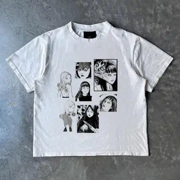 노브랜드 레트로 개성파 유니섹스 반팔 티셔츠 S-3XL