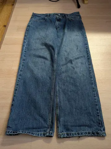 할리데이비슨 와이드 레그 데님 팬츠
