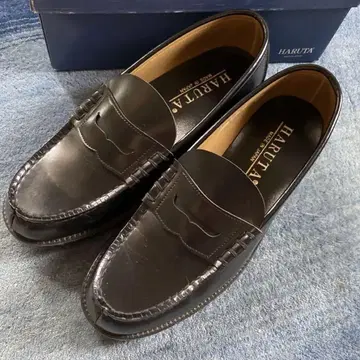 used HARUTA 하루타 로퍼 28 EEE 블랙