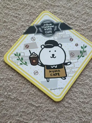 농담곰 카페 나가노 치이카와 (먼작귀) 코스터