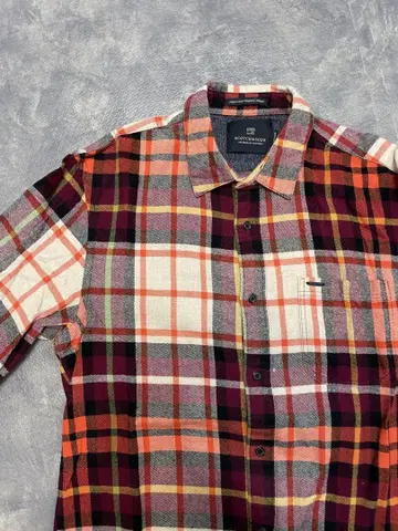 SCOTCH&SODA 스카치 앤 소다 체크 무늬 셔츠