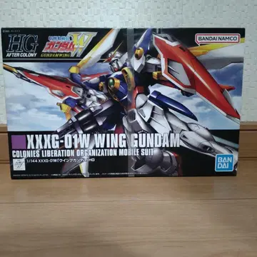 미사용 HG 1/144 XXG-01W 윙 건담