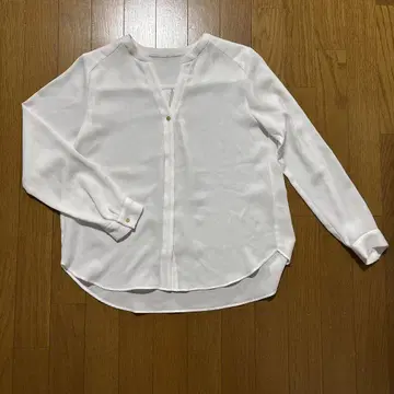 개럴개런트 블라우스 셔츠 화이트