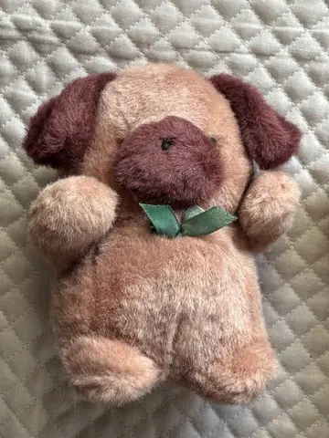 개 봉제 인형 레트로