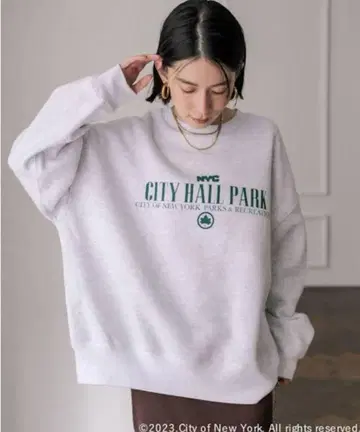 GOOD ROCK SPEED NYC 맨투맨 CITY HALL PARK