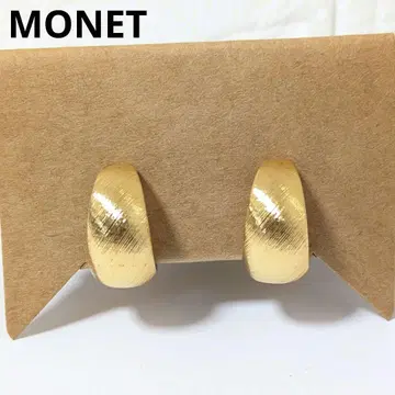 심플 MONET 귀걸이 후프 골드 빈티지