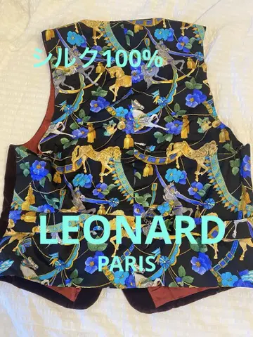 LEONARD PARIS 베스트 멀티 컬러 프린트