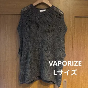 VAPORIZE 보더 니트 베스트