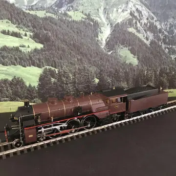 Merklin HO 3111 SNCB 벨기에 국영 철도 증기기관차 작동품