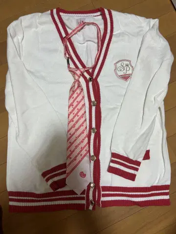 스토푸리 리이누 스쿨 가디건 넥타이 세트