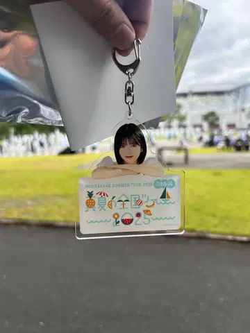 노기자카46 구매 혜택 A상 개별 아크릴 키링 하야시 루나