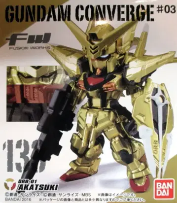 반다이 FW GUNDAM CONVERGE #3 아카츠키 오오와시 장비